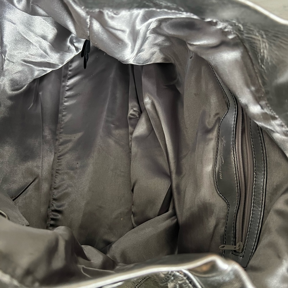 Kenneth Cole 25th Anniversary 1983 Edition SilverTote - Picture 9 of 14